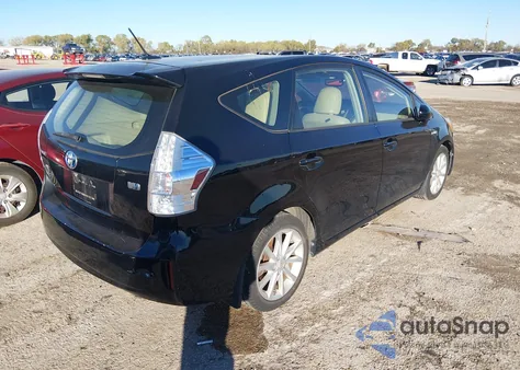 2012 Toyota Prius V Five из США, поврежденный, VIN JTDZN3EU4C3152114